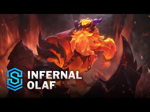 Infernal Olaf Skin Spotlight - League of Legends