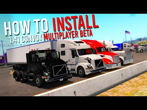 How to Install ATS Experimental Beta 1.41 and Multiplayer Convoy