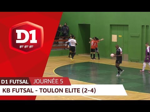 J5 : Kremlin Bicêtre Futsal - Toulon Elite Futsal (2-4)