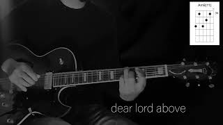 Solitude guitar only for vocal acc. - "karaoke" version with lyrics