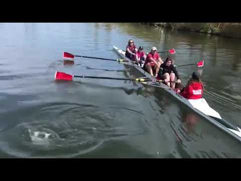 Mixed Adaptive Rowing 4+ at Marlow Rowing Club
