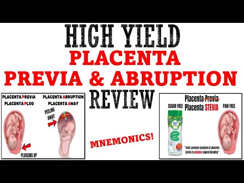 Placenta Previa & Placental Abruption Review | Mnemonics & Proven Ways To Memorize For Your Exam!