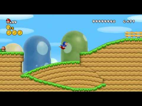 [TAS] New Super Mario Bros. Wii 1-1 in 31.35