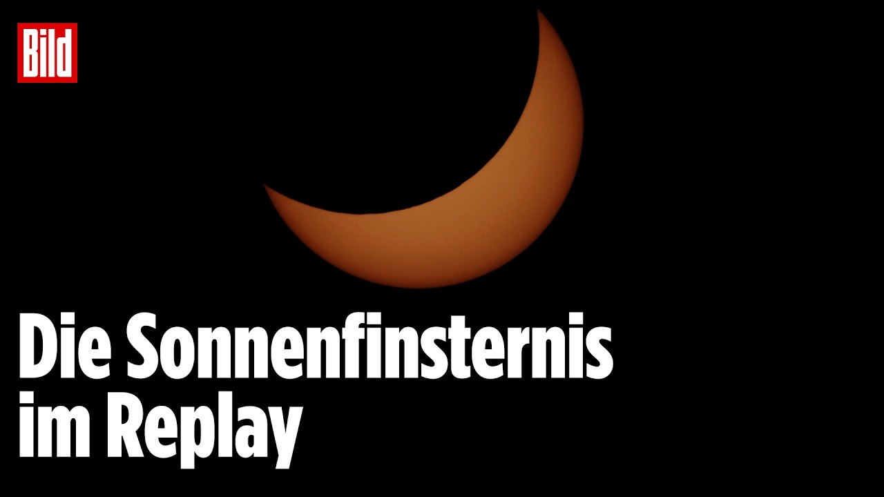 Sonnenfinsternis 2026 verpasst? Hier nachschauen | Live Replay