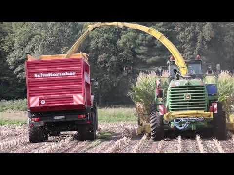 JohnDeere 7300 mit JohnDeere - Schuitemaker Gespanne.