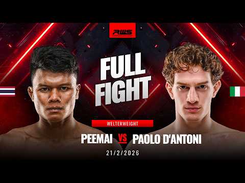 Full Fight l Peemai vs Paolo D'Antoni l ปีใหม่ vs เปาโล ดีแอนโตนี่ l RWS