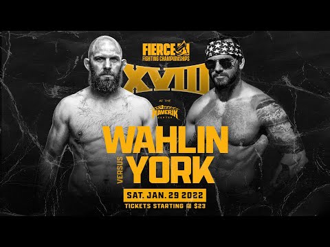 Eric Wahlin vs Reggie Pena - Fierce Fighting Championship 18