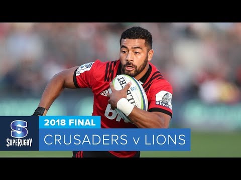 HIGHLIGHTS: 2018 Super Rugby Final: Crusaders v Lions