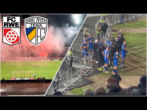 FC Rot-Weiss Erfurt vs FC Carl Zeiss Jena | Stadium vlog | Humiliation in the Thuringian derby