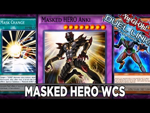 Masked Hero Deck WCS! | YuGiOh Duel Links PVP w/ ShadyPenguinn