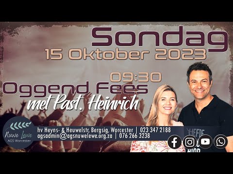 Sondagoggend Feesbyeenkoms 15 Oktober 2023