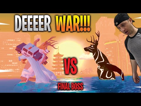 I FIGHT MY FUTURE SELF IN AN EPIC FINAL BATTLE!! | Deeeer Simulator Bosses + Ending