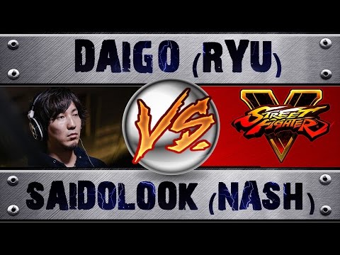 Street Fighter 5 MCZ DAIGO UMEHARA (RYU) VS SAIDOLOOK (NASH) PRO RANKED MATCH - VER 1.01 HD