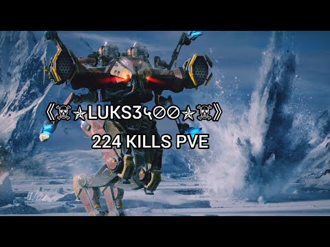 WR PVE PERSONAL RECORD(for 2/3 hours world record)224 KILLS 1 BOT