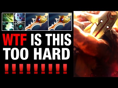 2 Divine Rapier Defend vs CRAZY Carry Lina [Juggernaut] Xcalibur Dota 2