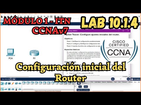 10.1.4 Packet tracer - Configure Initial Router Settings (Resolution)