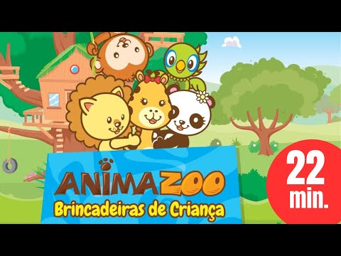 Brincadeiras de Criança | Álbum completo de Músicas Educativas | Animazoo Kids 🦁🐼🐵🦒🦜