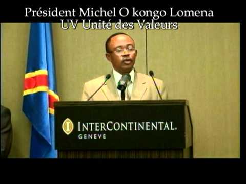 Président Michel Okongo Lomena UV Unité des Valeurs