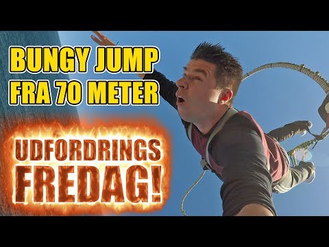 Udfordrings-fredag - Bungy Jump fra 70 meter!