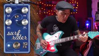 Video thumbnail for SolidGoldFX Surf Rider IV Reverb pedal by R.J. Ronquillo