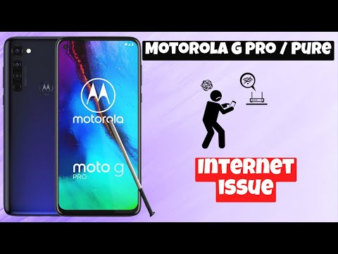 Internet issue || How to solve the internet not working problem Motorola G Pro / Pure