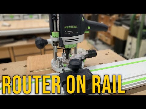 Router on Rail: Festool OF 1400