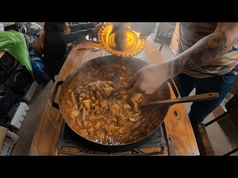 Haciendo BUSECA por el 25 de MAYO en Cuarentena - Receta casera
