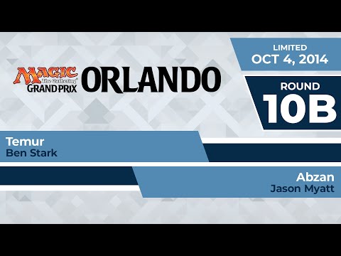 GPOrlando: Round 10b - Ben Stark vs Jason Myatt | Limited