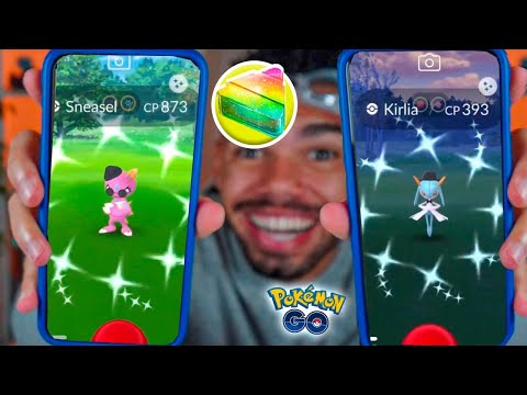 ME ACORDARAM COM OS SHINIES DO DRIPP DISPONÍVEL - POKEMON GO | Cris |