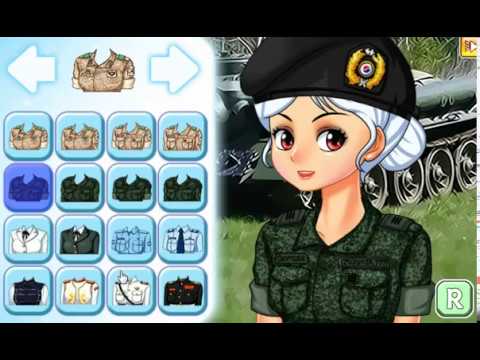 Military Styling Dress Up Video