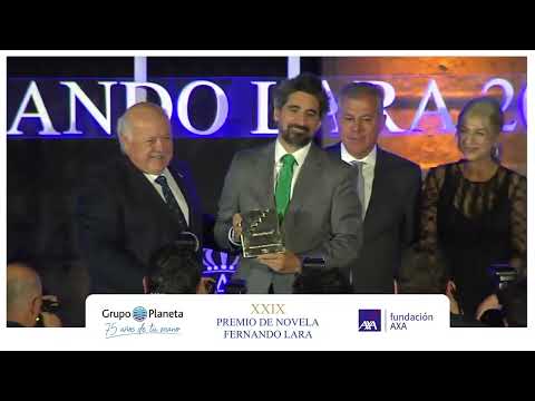 Gala de entrega del Premio Fernando Lara de Novela 2026