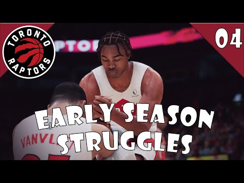 EARLY SEASON STRUGGLES | NBA 2K22 Toronto Raptors MyGM Series - Episode 4