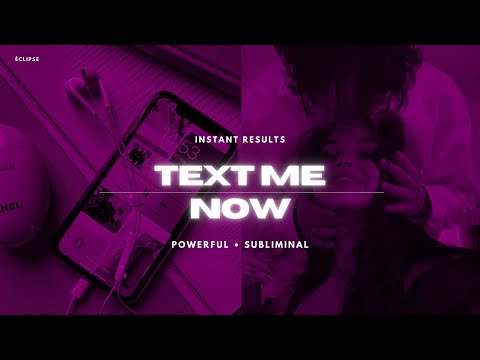"text me now" 🔥 // 69 missed 📱 calls/texts after one listen
