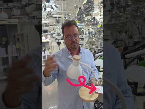 Vídeo de Epiro Flexo de Escritorio Gris y Haya Fabrilamp / Abrila