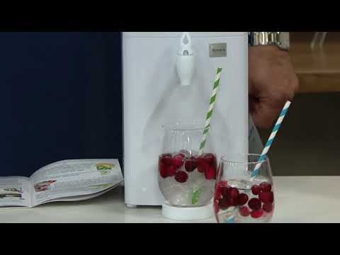 Little Luxury 1-Gallon Portable Mini Water Filter w/ (2) Filters on QVC