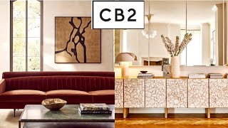 CB2: Discover Modern, Sleek & Chic Home Decor & Furniture Designs New Fall Collection 