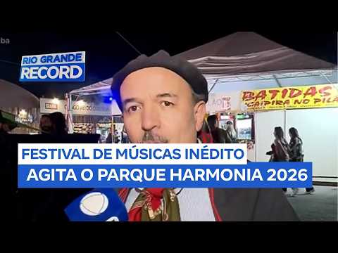 Acampamento Farroupilha: Festival Harmonia e Canto celebra a música tradicionalista inédita