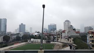 ベトナム ハノイ都市鉄道2a号線の車窓から