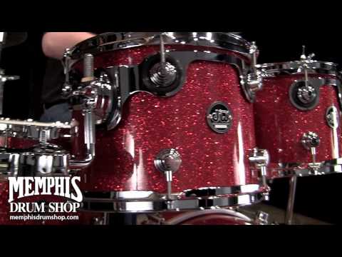 DW Performance Series Maple Drum Set - Tangerine Glass (MDS Exclusive Color)