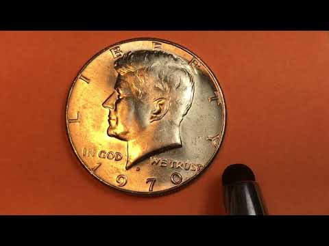 $1 Million US 1970 Kennedy Halfs Minted