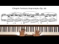 Chopin Fantaisie Impromptu Op. 66 Piano Tutorial Part 1