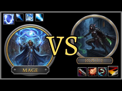INSANE SUB ROGUE vs FROST MAGE | Epic PvP Arena 1v1