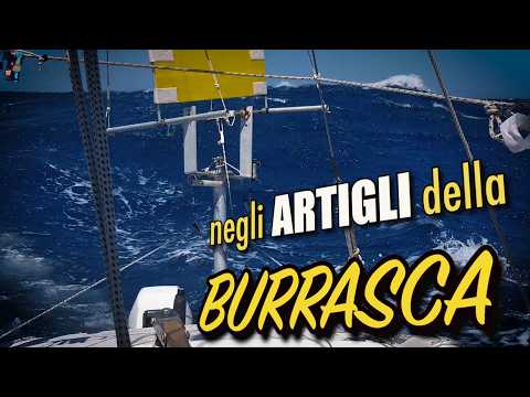SOLO, nell' Egeo in BURRASCA con una BARCHETTA a vela
