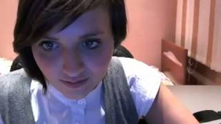 Cute college girl   webcam chat