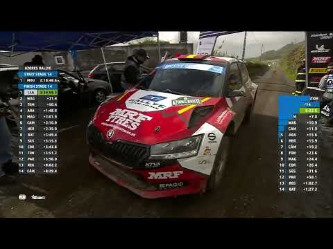 First ERC victory for Team MRF at Rally Azores, 2022