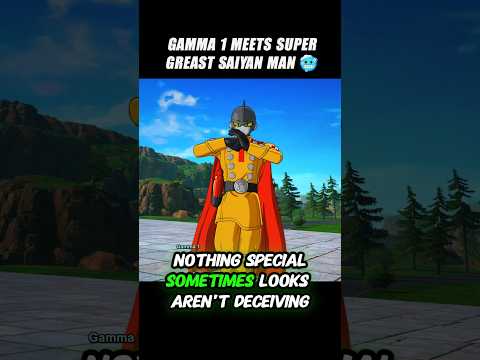 Gamma 1 Meets Great Saiyanman Lol 🥶 #crashout #gamma1 #sparkingzero #dragonballz #dbz
