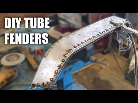 How to Fabricate FRONT Tube Steel Fender Flares / Jeep XJ
