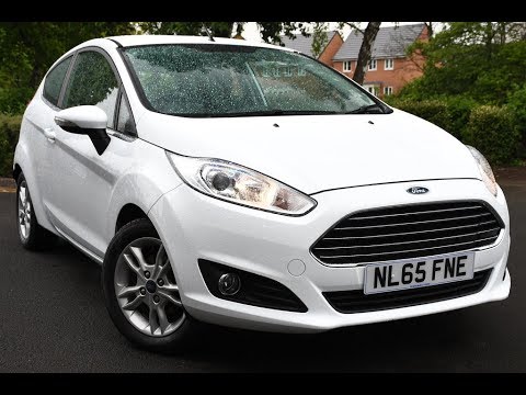 Used Ford Fiesta Zetec 1.25 Frozen White 2015