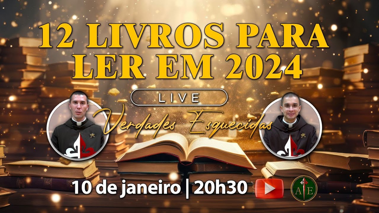 🔴 Os 12 livros que você precisa ler em 2024