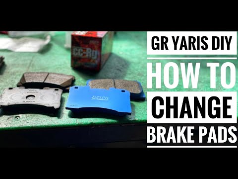 Toyota GR Yaris DIY - How to change your brake pads and discs.